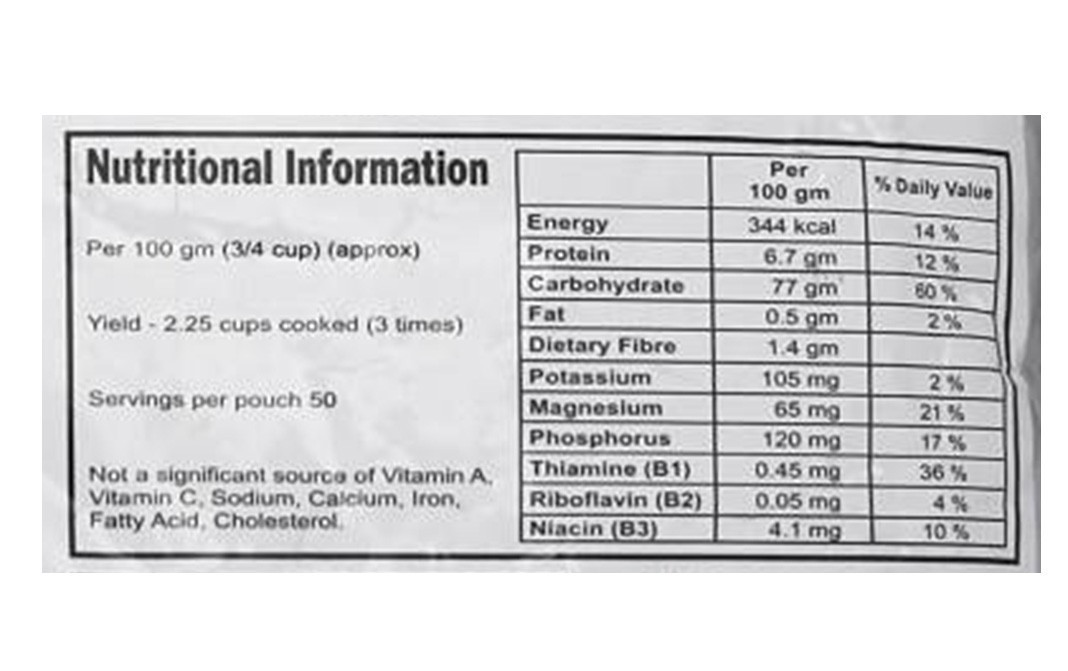 India Gate Basmati Rice Regular Choice Reviews Ingredients